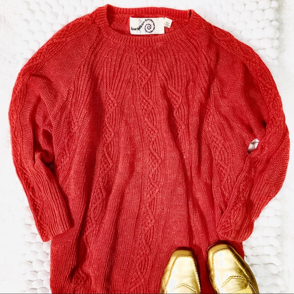 ANTHROPOLOGIE- Rosie Niera Loose Fit Knit Sweater